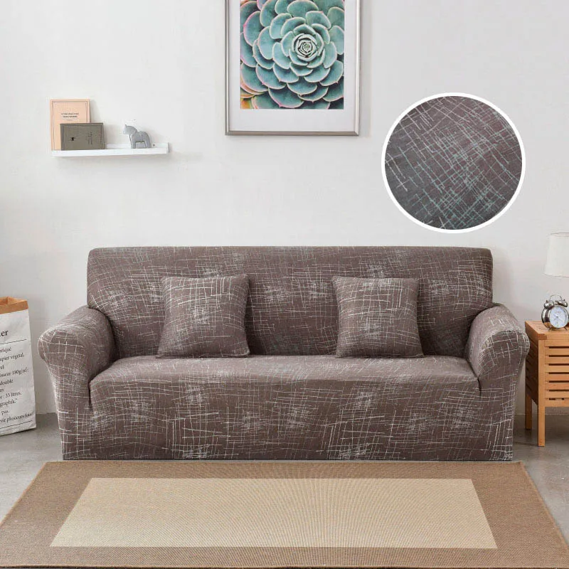 Эластичные Чехлы для кресел все включено диване Обложка Loveseat Г-образный угловой диван Чехлы для Гостиная принципиально диван Полотенца 1 шт - Цвет: Color 2