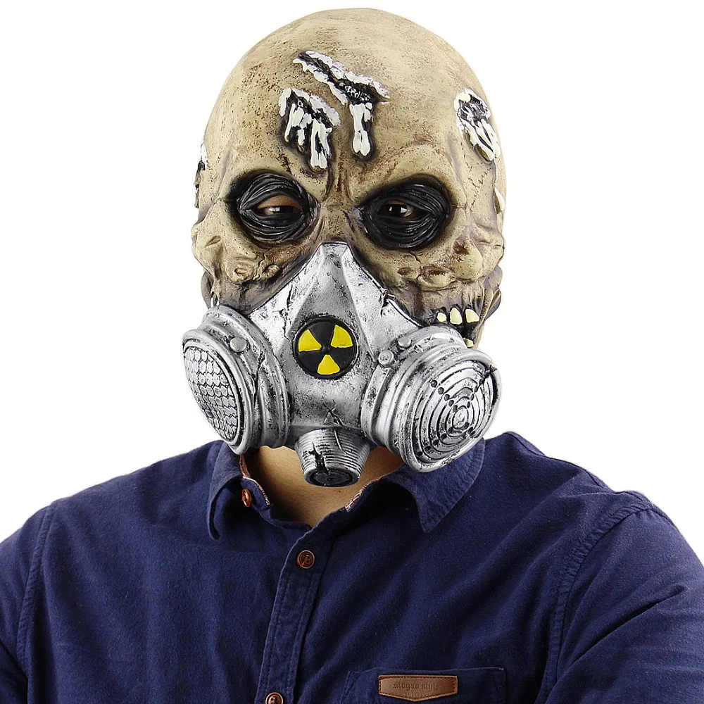 

Biochemical crisis Death Skull Face Mask Protective Gear Game Mask Scary Ghost for Halloween Mask