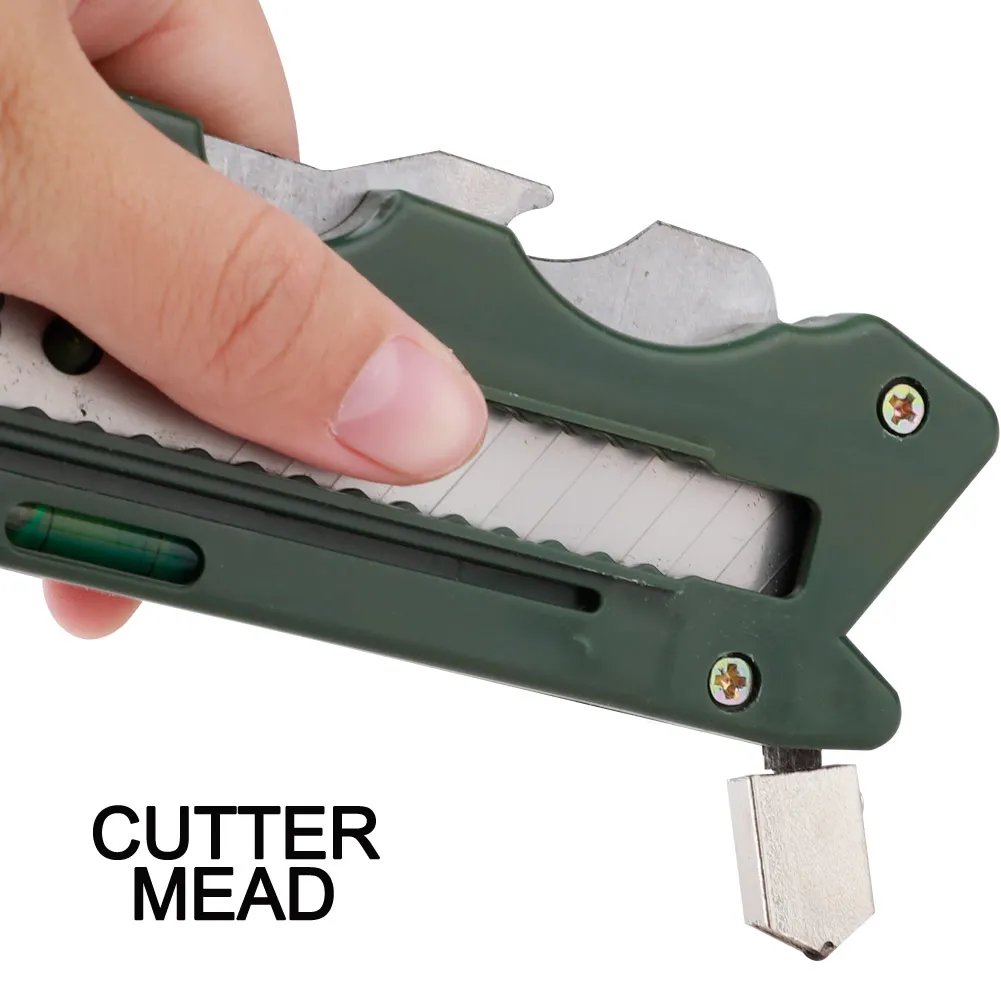 

Foldable Glass Professiona tile cutter Glass Cutter Six Wheel Metal Cutting Kit Tool Multifunction Tile plastic cutter