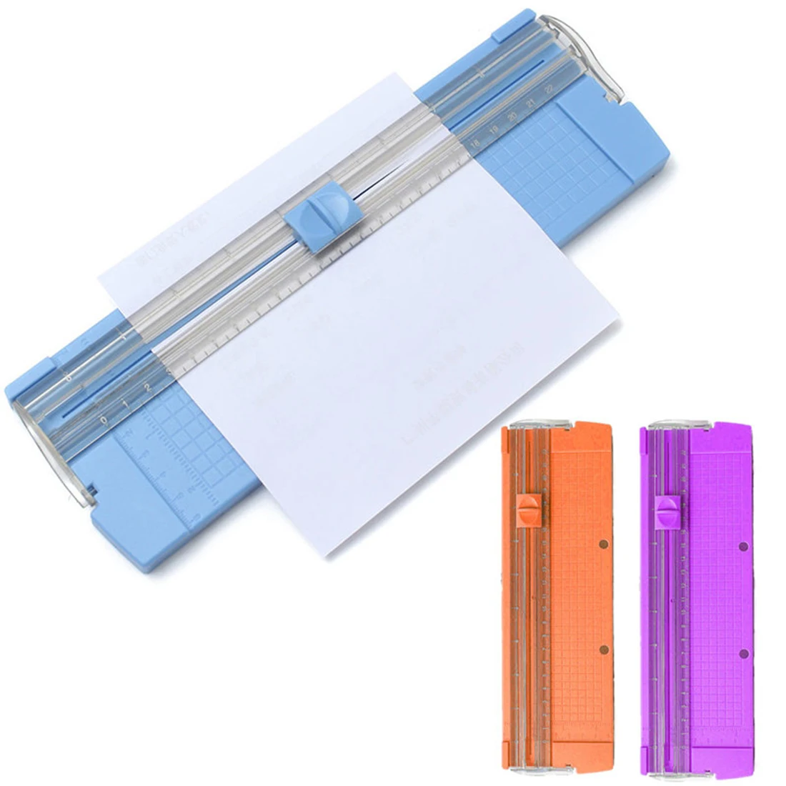 

New Paper Trimmer Precision Paper Photo Cutter Scrapbook Trimmer Cutting Mat Machine for Home Office Random Color