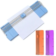 New Paper Trimmer Precision Paper Photo Cutter Scrapbook Trimmer Cutting Mat Machine for Home Office Random Color