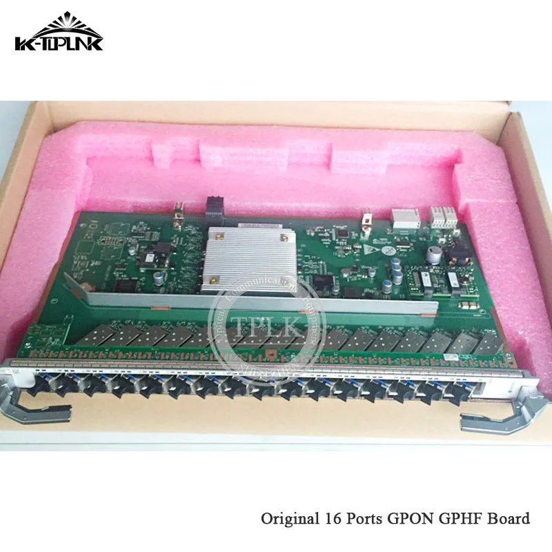 

Hua Wei 16 Ports GPON Board GPHF C+ 16 SFP modules GPON OLT Interface Board for Hua Wei MA5800 16 ports GPON OLT business board