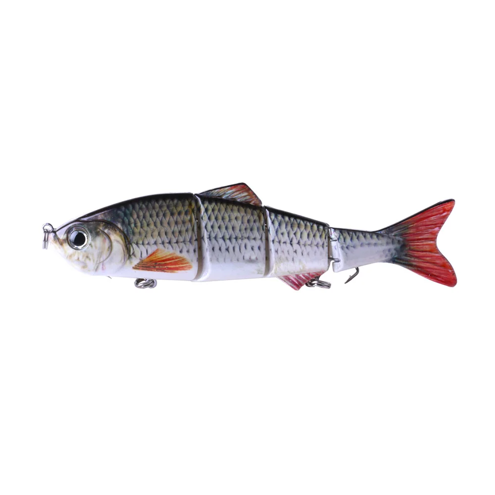 HENGJIA Мульти соединенная рыболовная приманка 4 секции 15 см 37 3 г swimbait crankbait