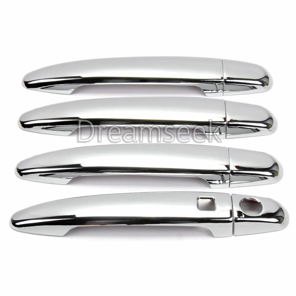 Door Handle Cover For Toyota Highlander Sienna Camry Avalon With Smart Key Hole ABS