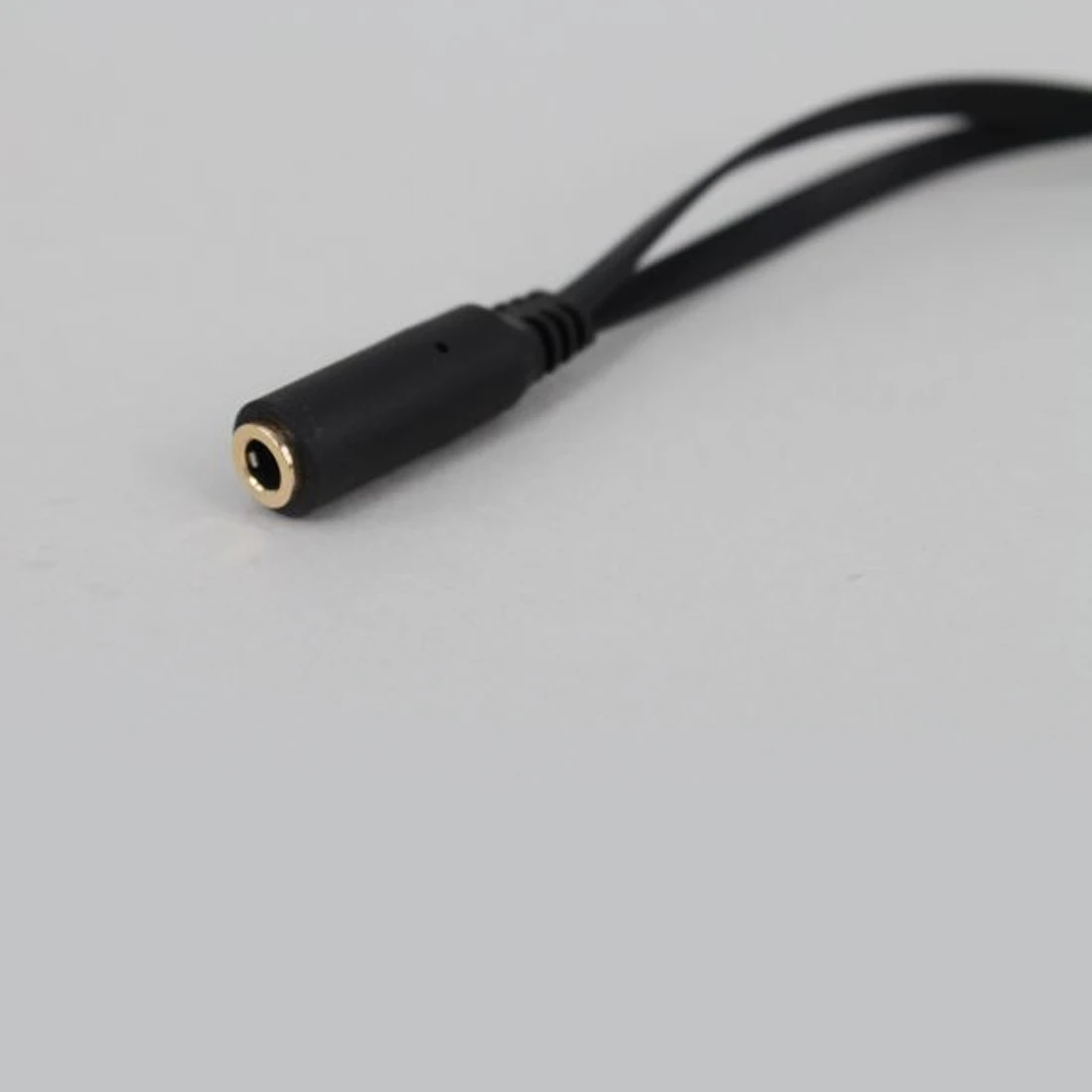 Marsnaska, 3,5 мм, черные наушники, аудио кабель, микрофон, Y, сплиттер, адаптер, 1 мама, 2 штекера, подключен шнур к ноутбуку, ПК