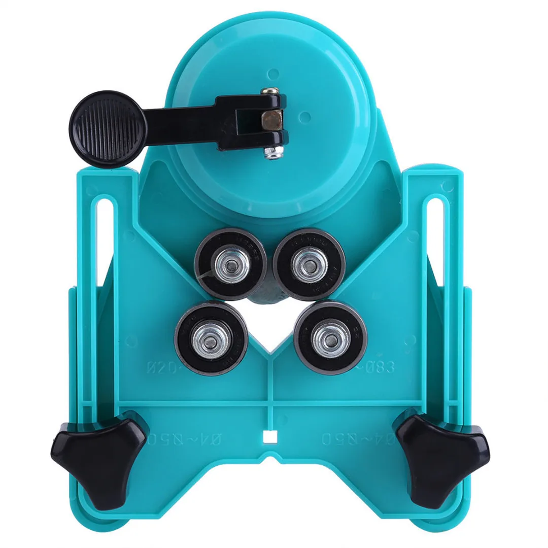 1set Green Adjustable 4mm-80mm Diamond Drill Bit Hole Saw Guide Sucker Base Locator Accessories