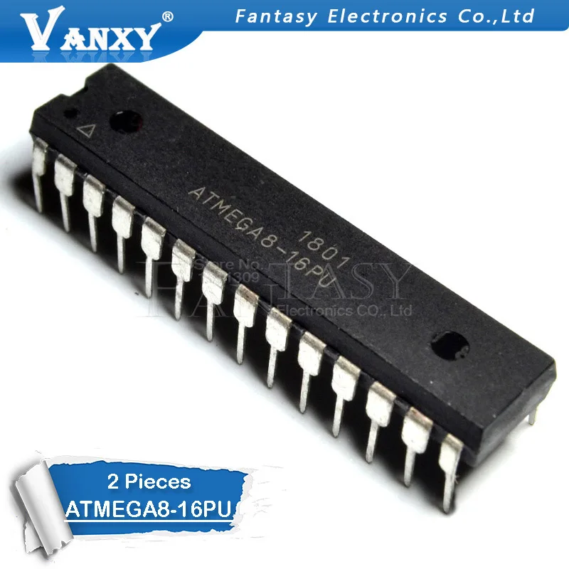 2 шт. ATMEGA8-16PU DIP28 ATMEGA8-16 DIP 8-16PU