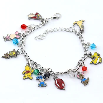 

Small Animal Charm Metal Tigger Maintenance Wallet Label Zipper Zipper Bracelet