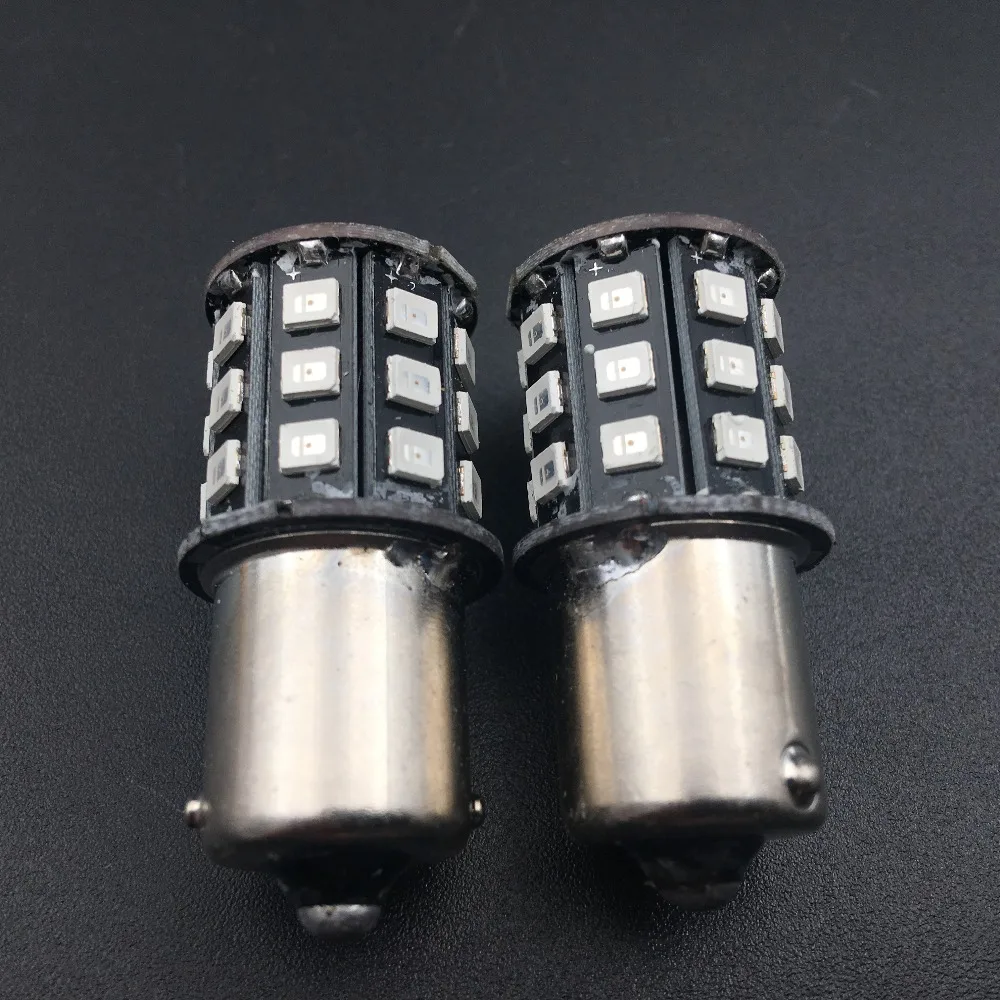 BA15S P21W R5W R10W 1156 1141 1003 33 SMD 2835 Светодиодный фонарь заднего хода лампа белый красный