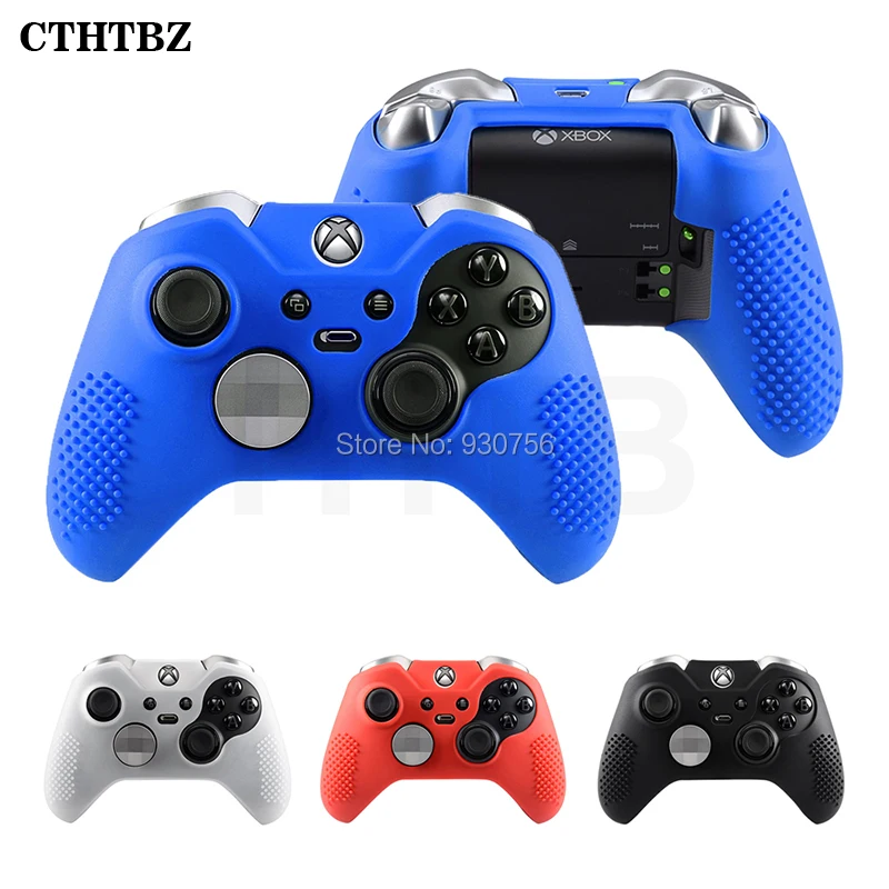 

for Xbox One Elite Controller Non Slip Joystick with Thumb Grip Soft Silicone Case Cover Gamepad Cover Skin