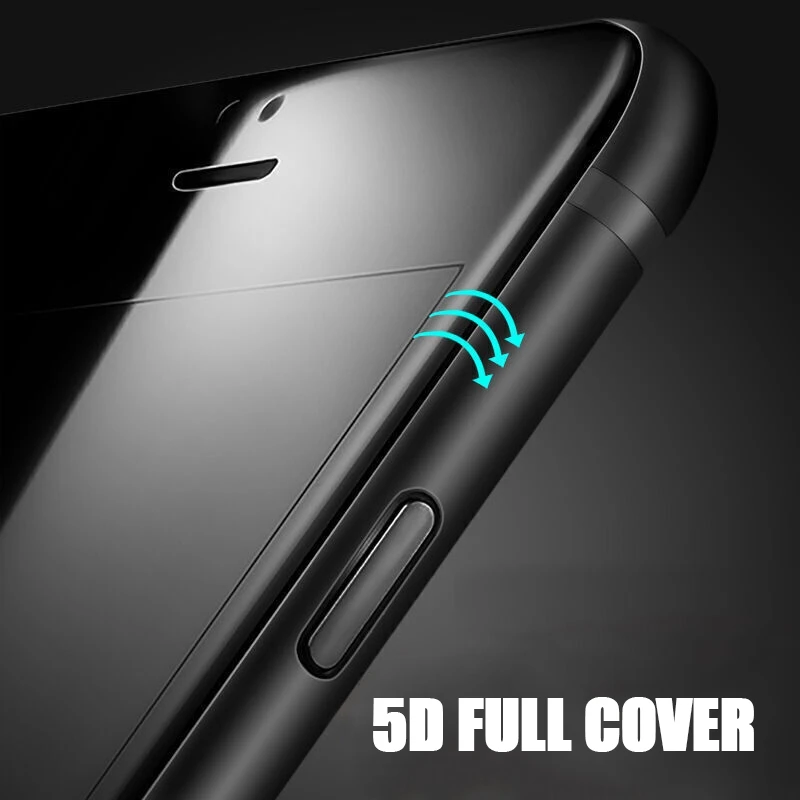 TOMKAS 5D стекло для iPhone 7 10 X Закаленное Защитная пленка экрана 6 S 8 Plus экрана|Защитные