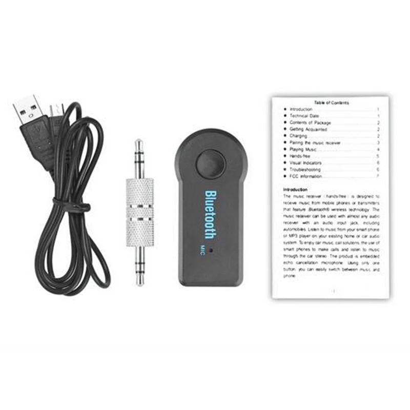 2018 Dehyaton 3 5 мм беспроводной bluetooth приемник Bluetooth аудио музыкальный адаптер Bluetooth3.1