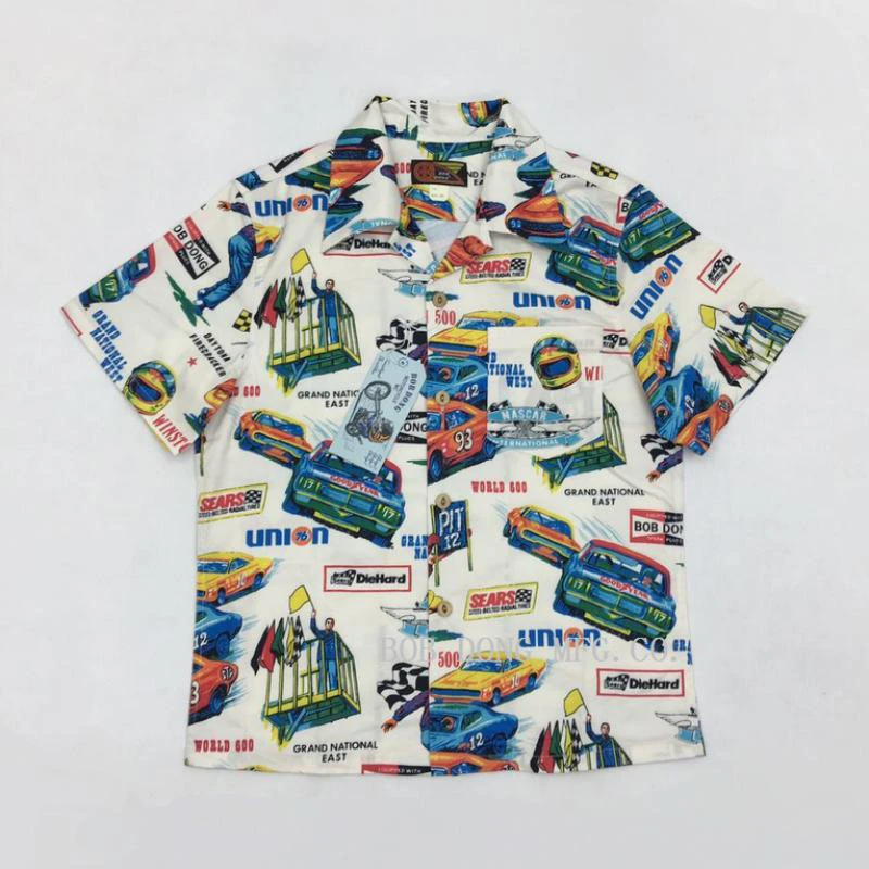 biker hawaiian shirts