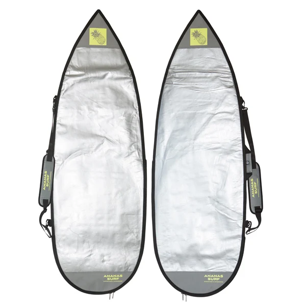 Ananas, сумка для серфинга и путешествий, сумка для серфинга 6 футов, защитная крышка для серфинга, сумка для серфинга 6'"(183 см - Цвет: Светло-серый