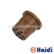 

Free shipping 5sets 6pin auto plastic housing electric plug round wiring harness cable connector