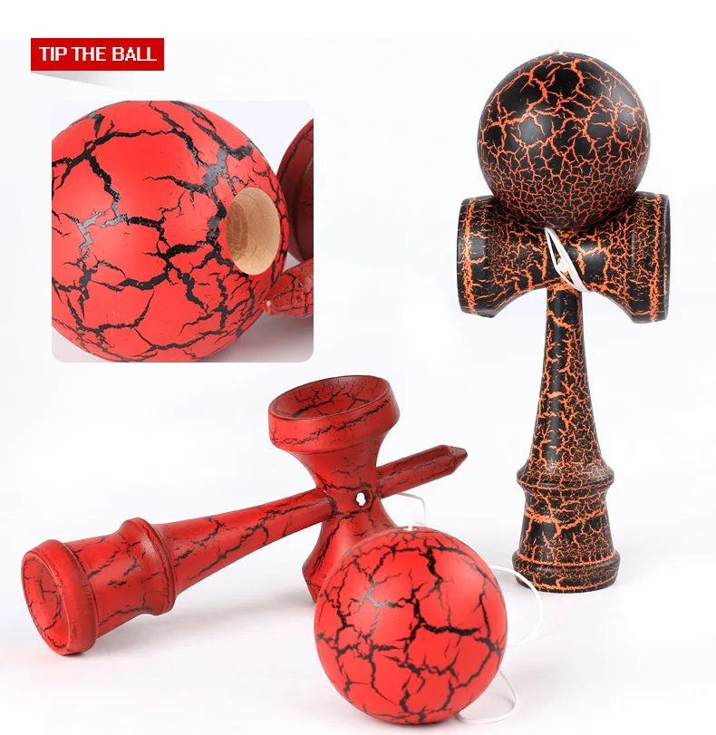 Обычный профессиональный шар Kendama, деревянные игрушки для улицы, умелый шар для жонглирования, игрушка для снятия стресса, Игрушки для раннего образования для детей