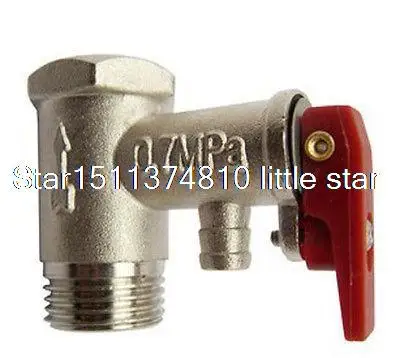 

1/2" 0.7Mpa Brass Electric Water Heater Safety Valve /Pressure Relief valve
