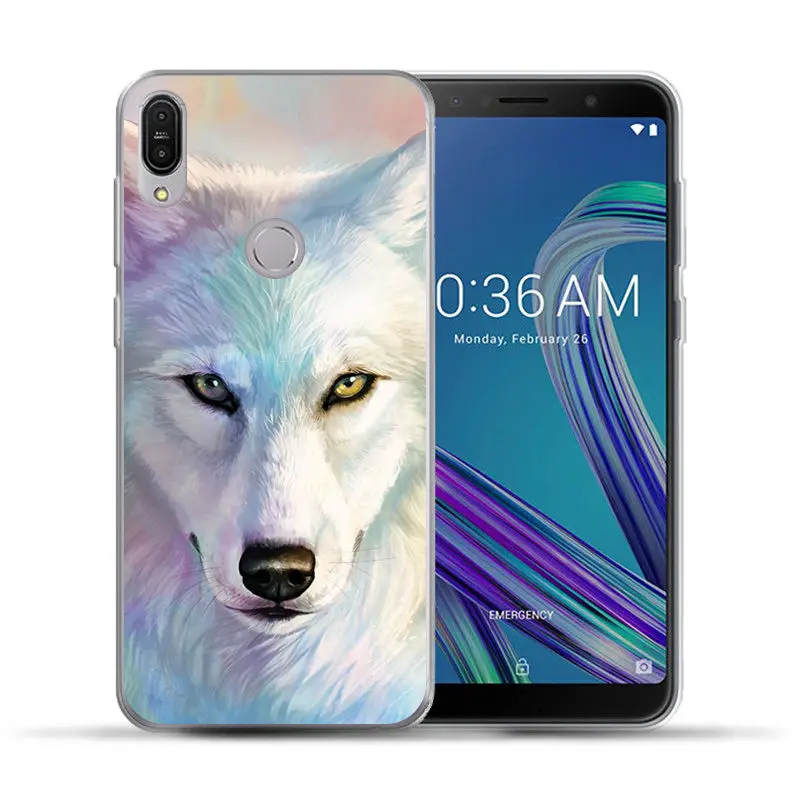 Arvin Clear Silicone Pattern Cover for ASUS Zenfone max Pro m1 ZB601KL Soft TPU Phone Cases for ASUS ZC520KL ZC554KL ZC520TL Bag (3)