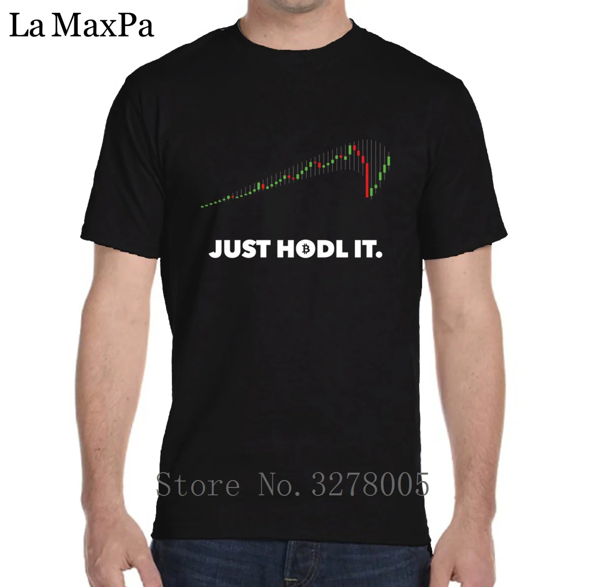 Костюм, Мужская футболка, дышащая, Just Hodl It For men, новинка, Camisetas Hombre, летняя, Биткоин, евро размер, криптовалюта, хип-хоп