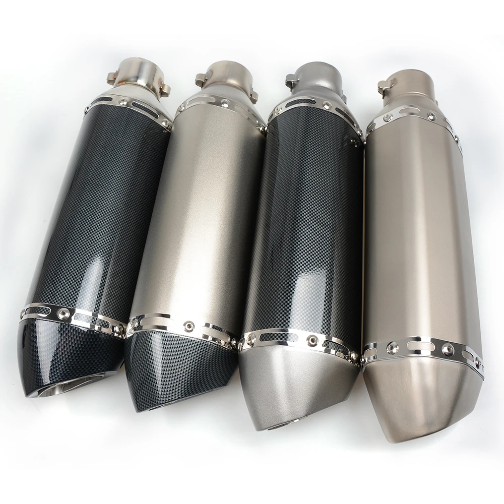 Buy Universal 38 51MM Motorcycle Exhaust Pipe Modified