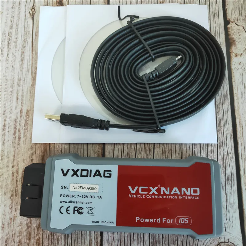 

VXDIAG VCX NANO For Ford/Mazda 2 in 1 USB/Wifi IDS V112 VXDIAG VCX NANO Auto Scanner Multi-languages Version Diagnostic Tool