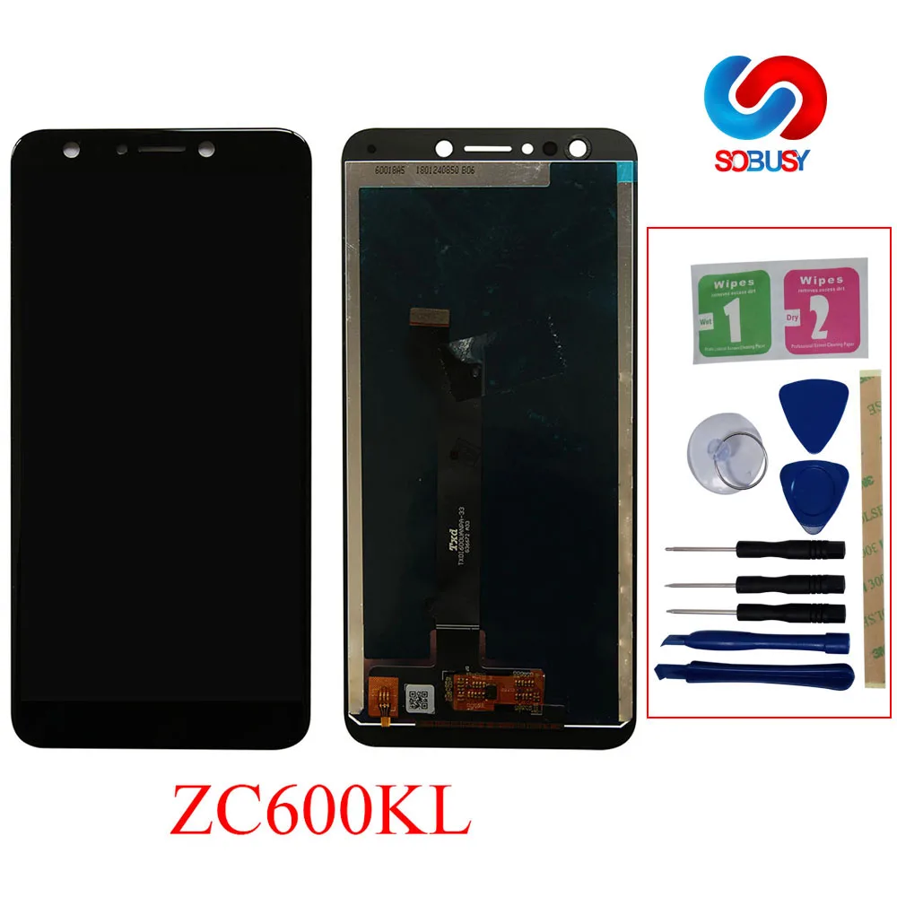 Оригинальный 6 0 ''ЖК-дисплей Ecran для Asus ZenFone 5 Lite 5Q 2018 ZC600KL X017DA S630 SDM630 ЖК-дисплей