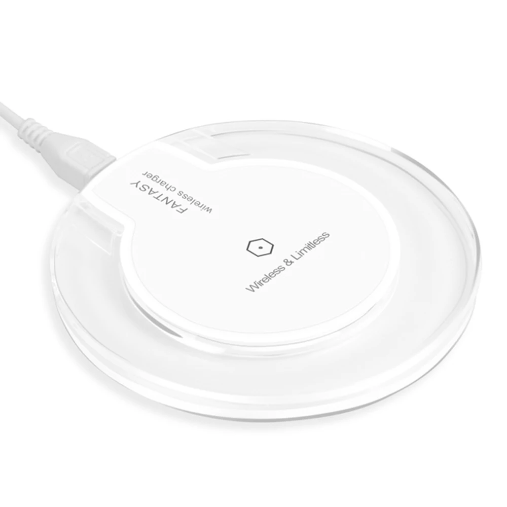 Hot Sale 5W Qi Universal Wireless Charger Adapter Receiver For iPhone Android Type C - Тип штекера: White