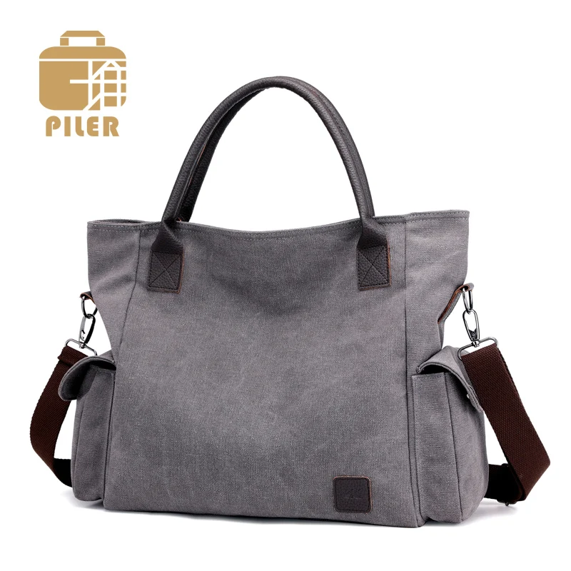 

Women Canvas Messenger Bags Female Crossbody Bags Fashion Casual Designer Female Handbag Vintage Large Shoulder Bags Totes