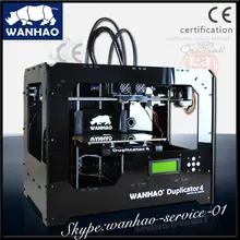 Wanhao Duplicator4 DIY 3D принтер образец делая машину с дешевой цене