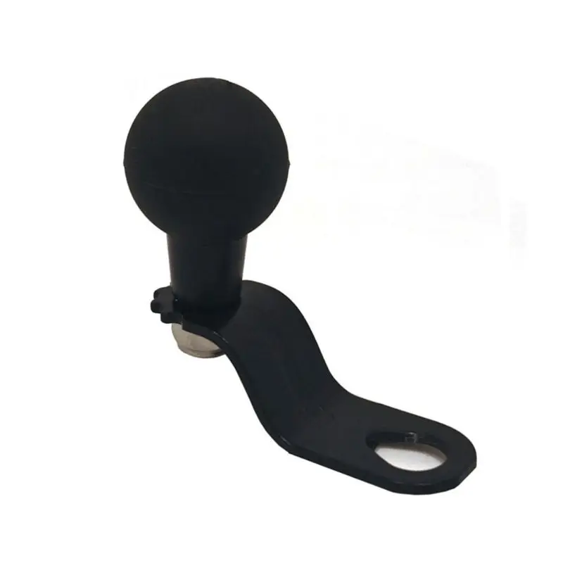 

360 Degree Ball Head Rotate Motorcycle Angled Base Z Type with 1 Inch Ball Head Adapter Work for RAM Mounts for Gopro