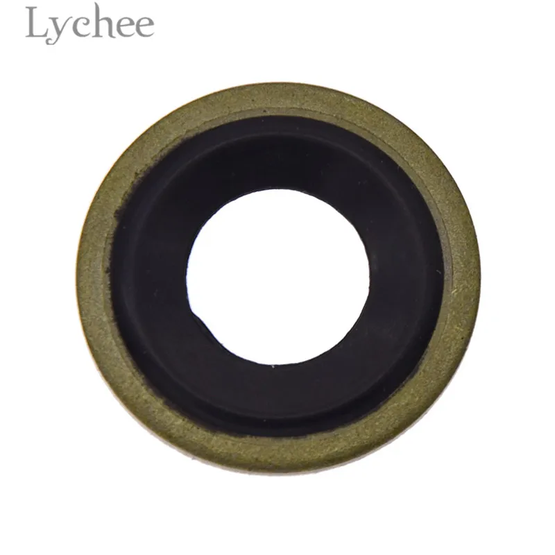 Lychee Life Oil Drain Plug Seal Gasket Oil Pan Screw Washer Home