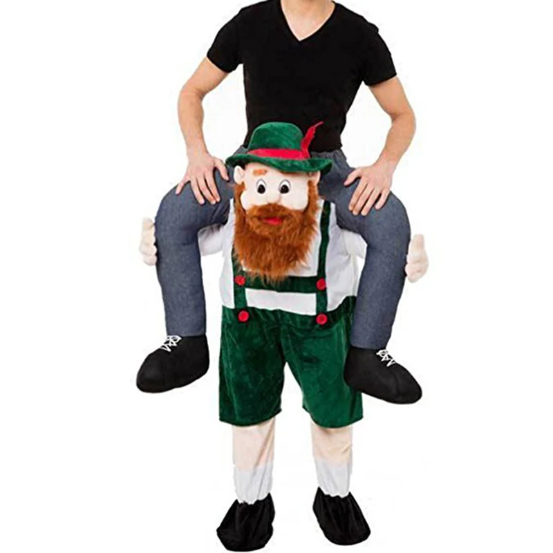 Unisex Costumes Shoulder Ride on Back Fancy Dress Xmas Adult Party carry Snowman Unisex Costumes Shoulder Ride on Back Fancy Dress Xmas Adult Party carry Snowman