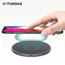 NYFundas 15 Вт Qi Беспроводное зарядное устройство sans fil для huawei P30 mate 20 RS Pro samsung Galaxy S10 S9 S8 Plus S10E chargeur Pad