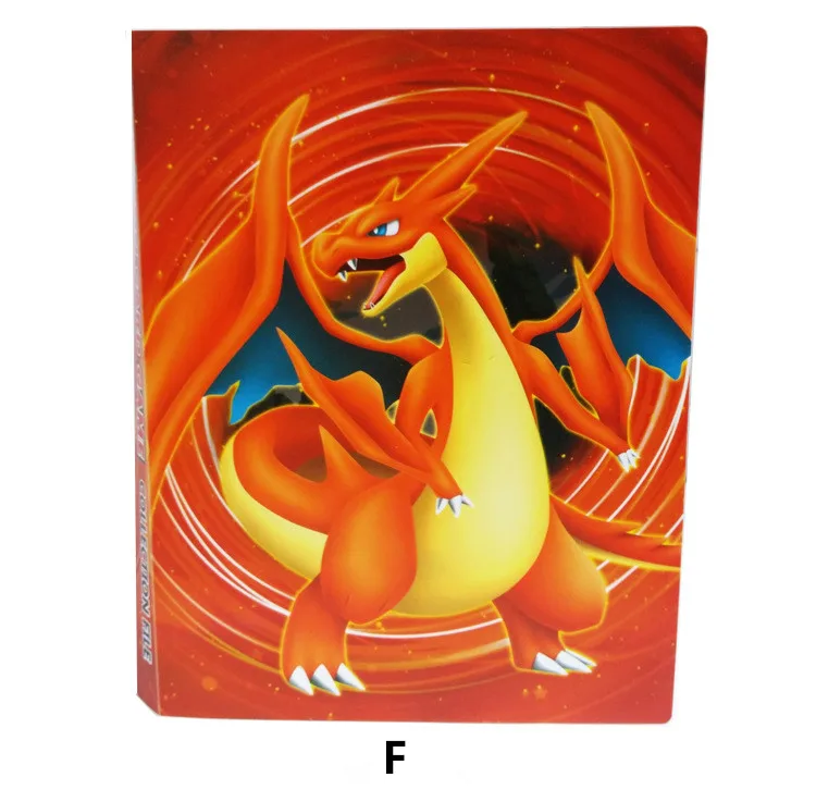 Коллекция Пикачу Pokemon cards альбом книга Топ загруженный список игральных карт pokemon держатель Альбом игрушки для нового подарка - Цвет: n