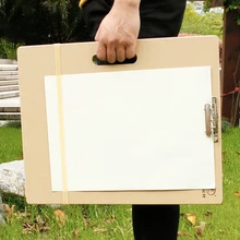 Chevalet en bois A3 pour peinture à l'huile, tableau de croquis, fournitures d'art pour artistes enfants