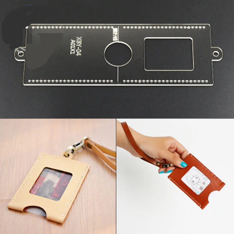 CREDIT CARD OR BUSINESS CARD HOLDERS 6 METAL SILVER TONE ID