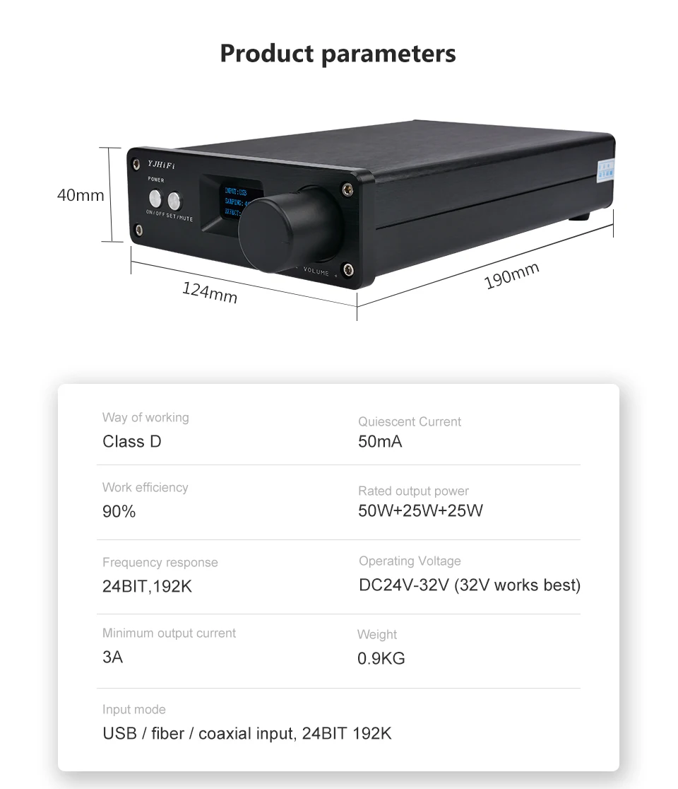 Готовые STA326 PCM2706 AK4113 25 Вт* 2+ 50 Вт OLED 2,1 цифровой усилитель мощности USB волоконный коаксиальный вход 24 бит 192 к с пультом дистанционного управления