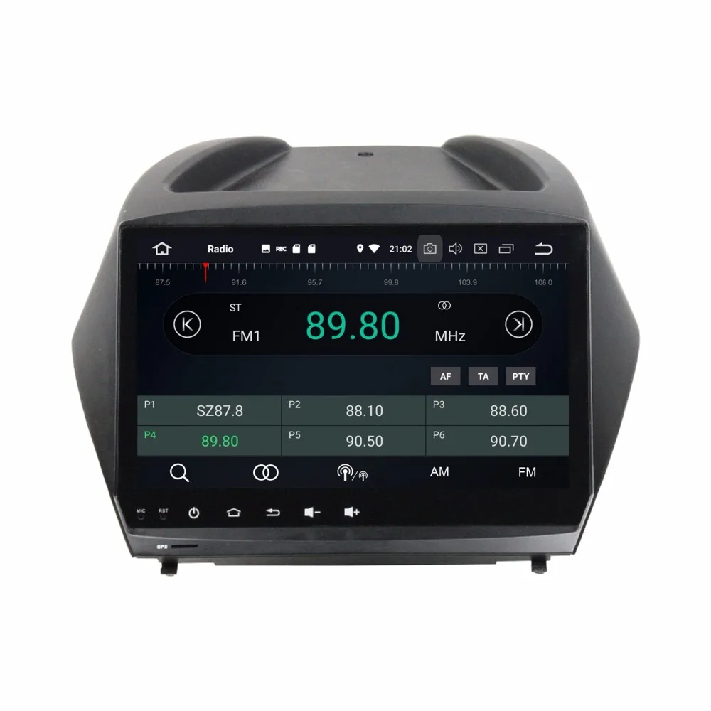 Автомагнитола 9 дюймов Восьмиядерный процессор Android 9.0 DVD плеер с GPS для hyundai IX35 tucson
