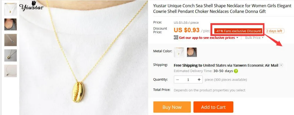 shell necklace