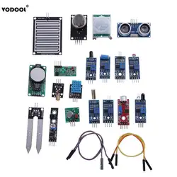 VODOOL 16 шт./компл. Комбинации посылка Сенсор модуль для Raspberry Pi 3 Малина Pi 2 Модель B 16 видов Сенсор s модуль с коробкой