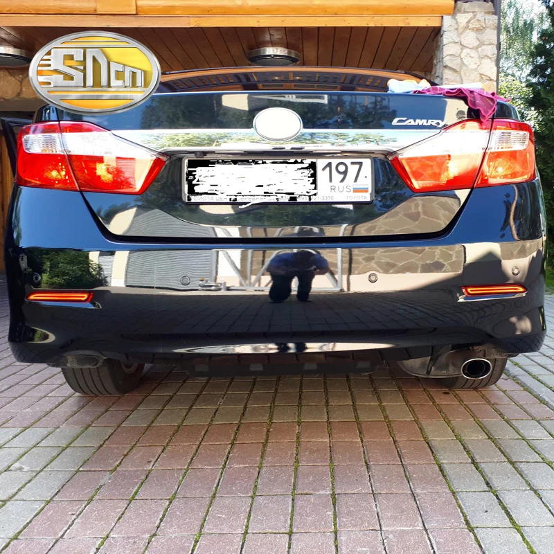 

SNCN Multi-function LED Reflector Lamp Rear Fog Lamp Rear Bumper Light Brake Light For Toyota Camry 2009 2010 - 2013 2014