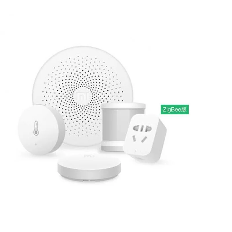

Xiaomi Smart Home Kit Gateway Human Body Sensor Wireless Switch Zigbee Smart plug Temperature Humidity Sensor Smart Devices Sets