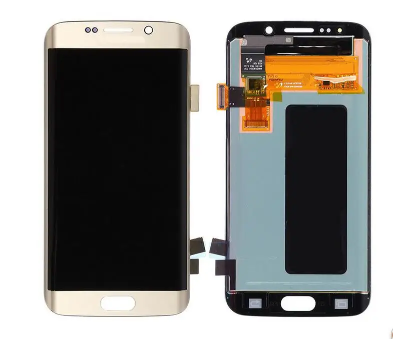 

5pcs/lot 5.1'' Super Amoled LCD For Samsung Galaxy S6 Edge LCD G925F Display With Touch Screen Digitizer Assembly