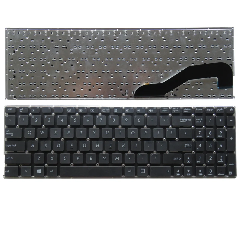 GZEELE New FOR Asus X540 X540L X540LA X540LJ X540LJ4005 X540S series US Black White Keyboard