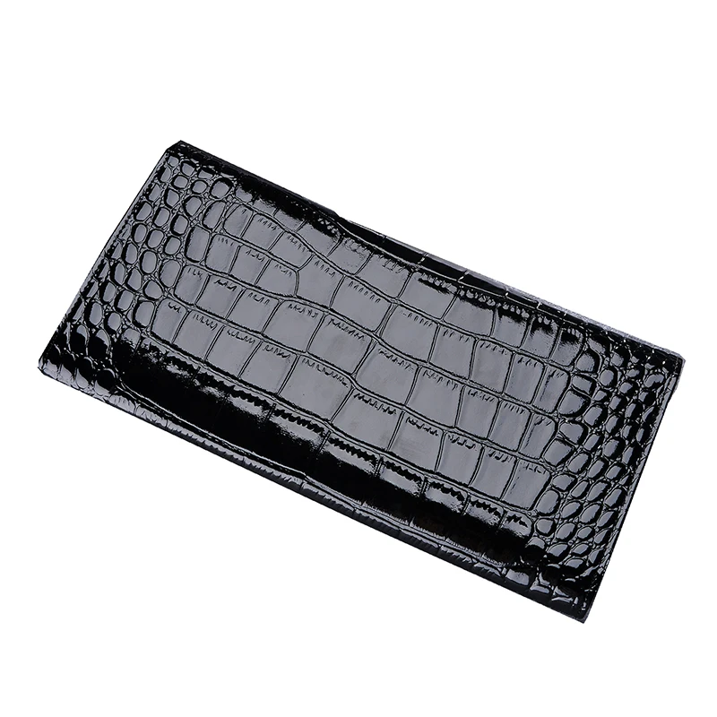 Женская сумка конверт из натуральной кожи с крокодиловым узором|messenger handbag|bag