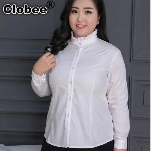 2015 Elegant White Ladies Office Work Shirts Women Blouse