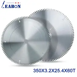 LEABON дисковая пила 350x60Tx3. 2x25,4/30 мм с карбидо-вольфрамовый наконечник Материал режущие диски для резки Роза фрезерные резаки
