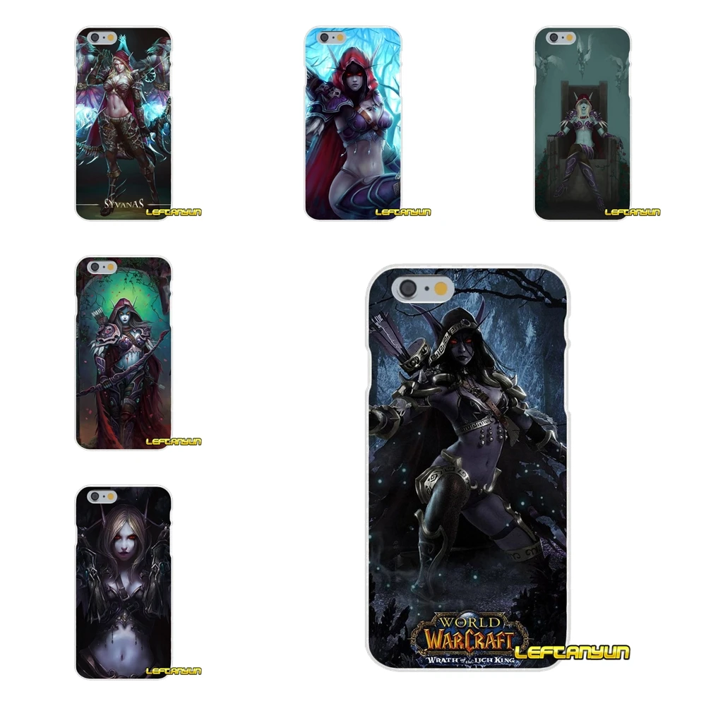 

World of Warcraft Sylvanas Windrunner Silicone Phone Case For Xiaomi Redmi 3 3S 4A 5A Pro Mi4 Mi4C Mi5S Mi6X Mi Max2 Note 3 4 5A