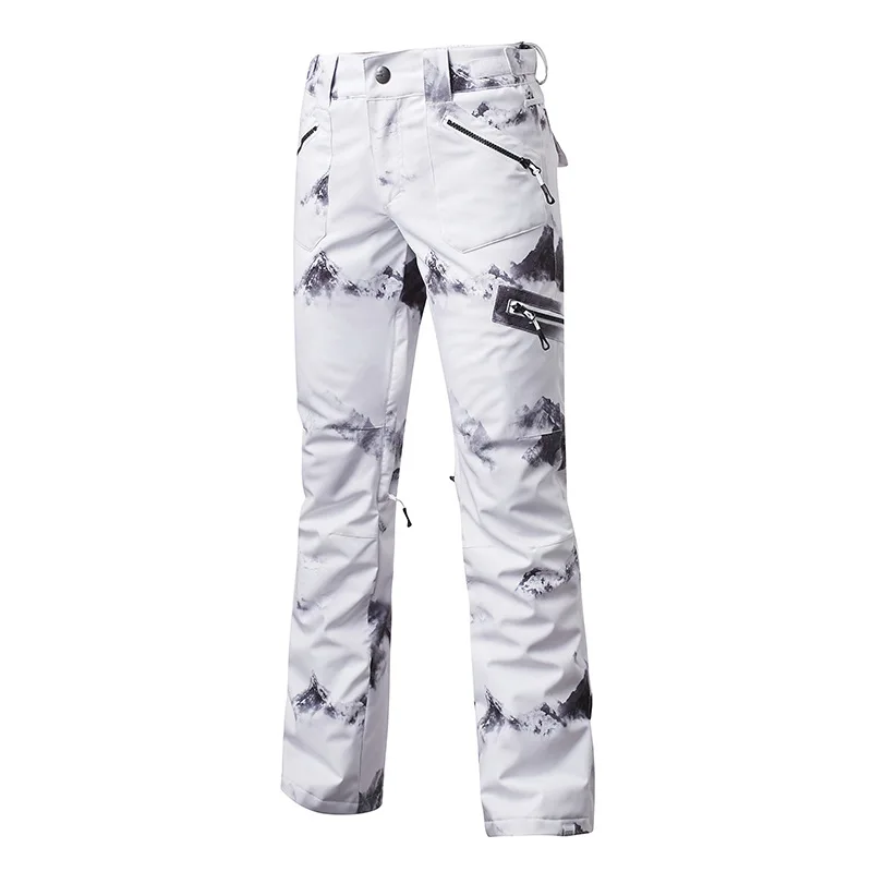 

High Quality Women Snow trousers outdoor sports snowboarding pants 10K waterproof windproof winter snow Skiing pants Gsou Snow