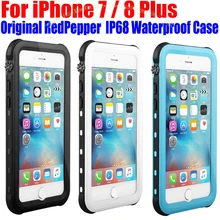 Для iPhone 7 Plus чехол оригинальный Redpepper Dot серии IP68 Водонепроницаемый Дайвинг Подводные PC + TPU Панцири чехол для Iphone 7 IP712